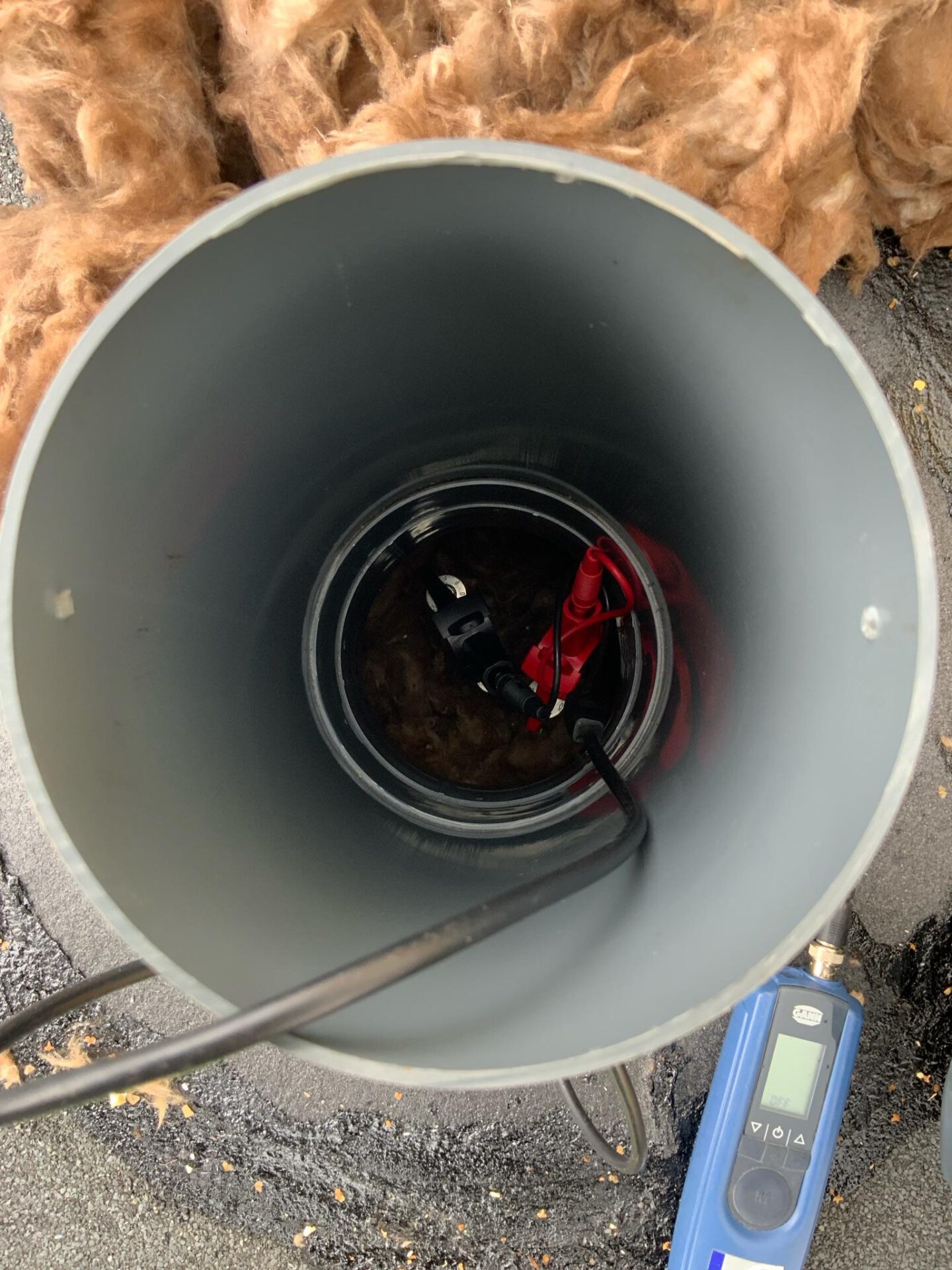 Tiefenmessung Schrauben Dach-2